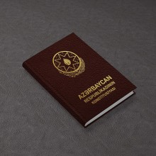 The constitution book of Azerbaijan