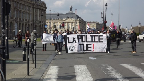 Bordeaux 25 mars 2025 "Contre les violences policières"
